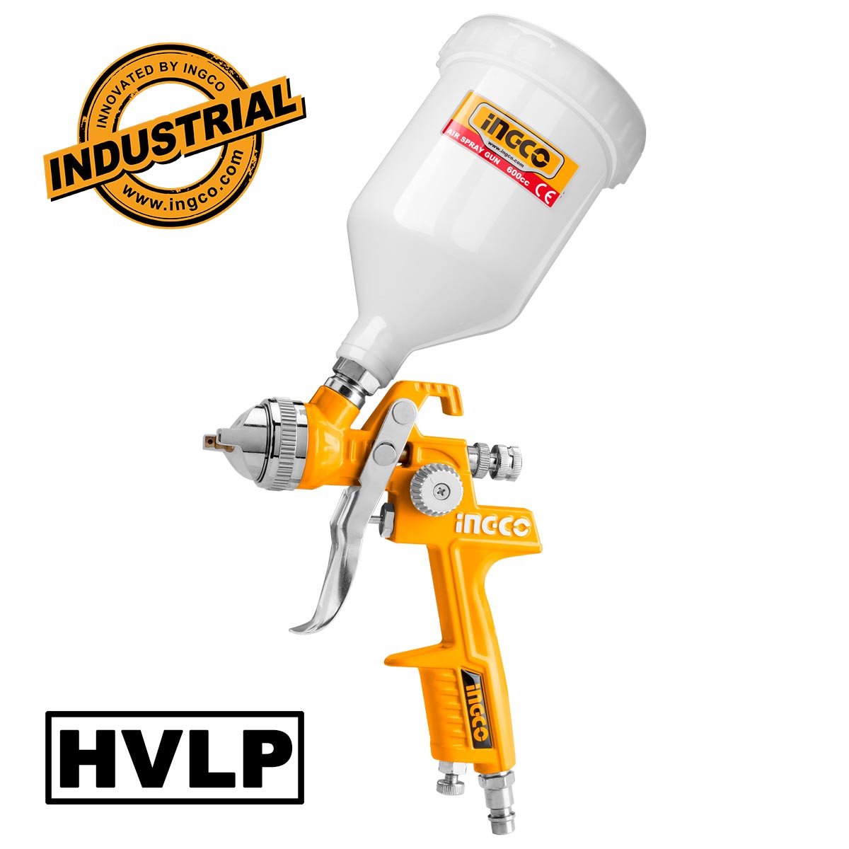 Pistolet à peinture pneumatique 600cc INGCO | ASG1061
