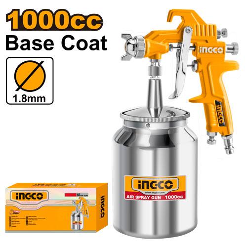 ASG3105 - PISTOLET DE PEINTURE 1000CC INGCO Maroc