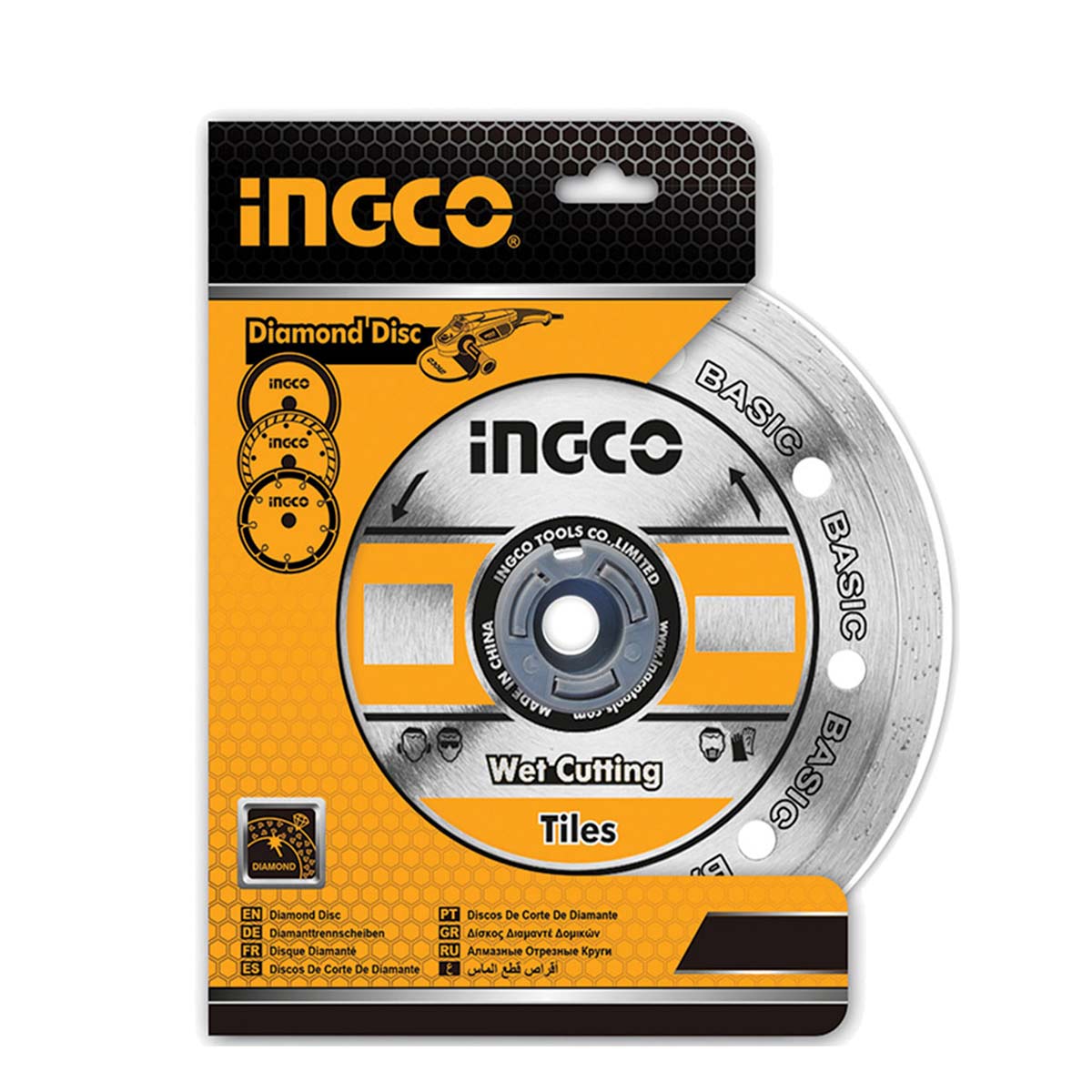 DMD021152 - DISQUE DIAMANT A EAU 115MM INGCO Maroc