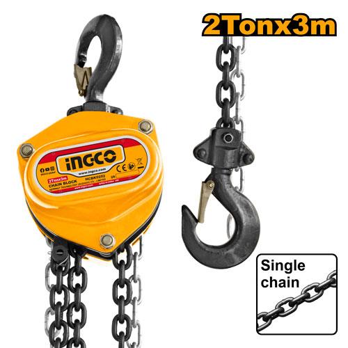 HCBK0202 - BLOC DE CHAINE 2 TONNE INGCO Maroc
