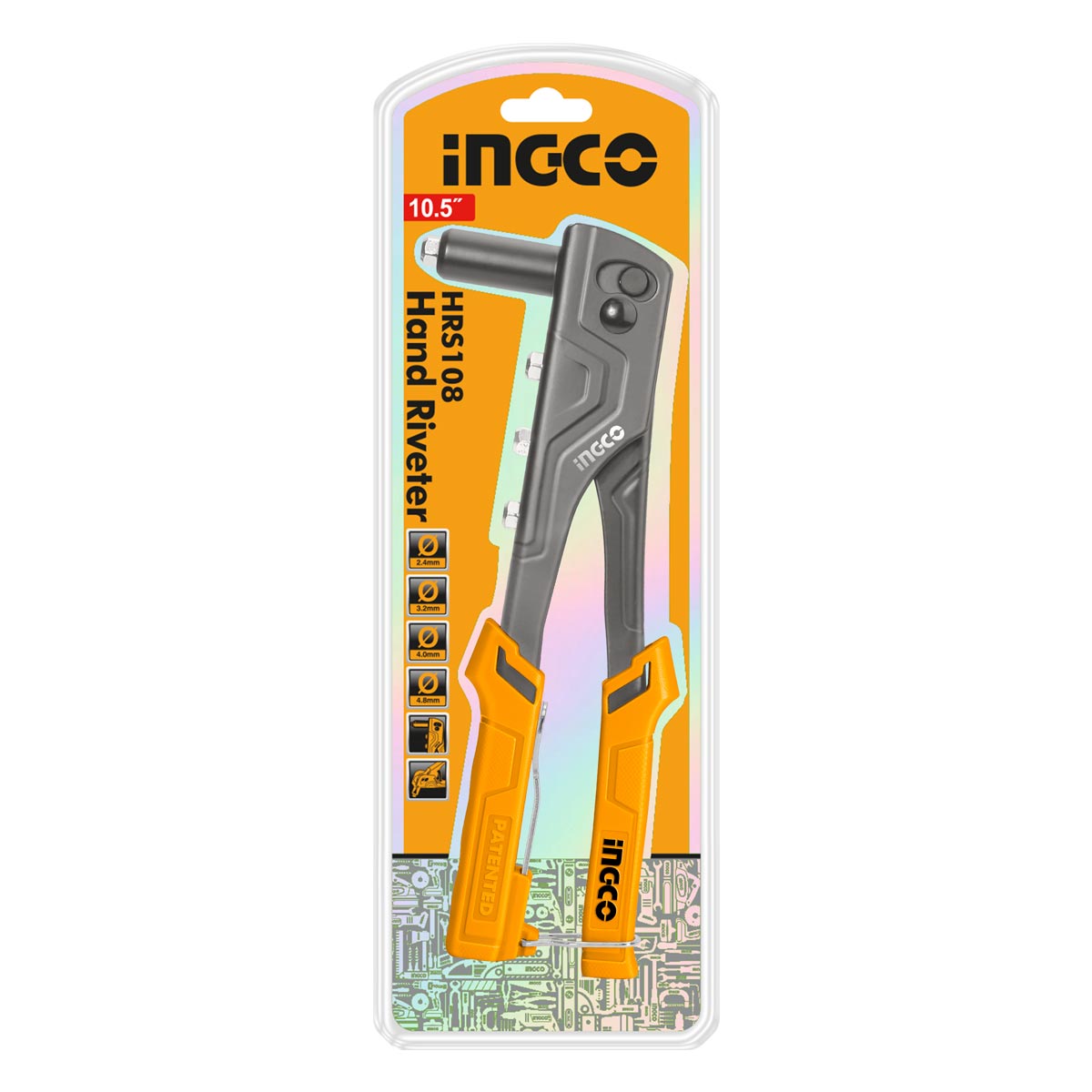 HRS108 - PINCE A RIVETER 2.4MM, 3.2MM,4MM,4.8MM INGCO Maroc