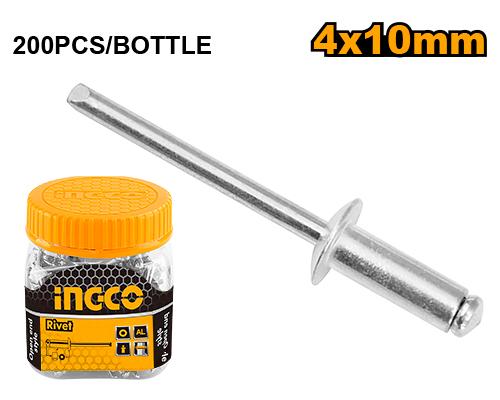 HWRT4001011 - RIVET 4X10MM BOITE DE 200 PIECES INGCO Maroc