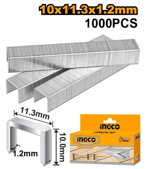 STS0210 - BOITE AGRAFE 1000PCS 10MM*1.2MM POUR HSG1405 INGCO Maroc