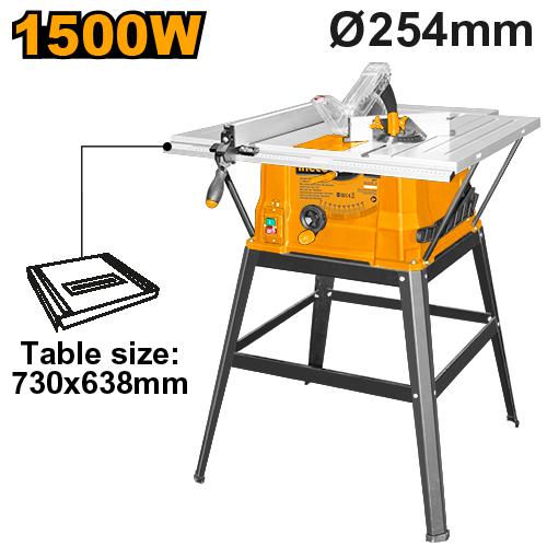 INGCO SCIE CIRCULAIRE SUR TABLE 1500W AU MAROC