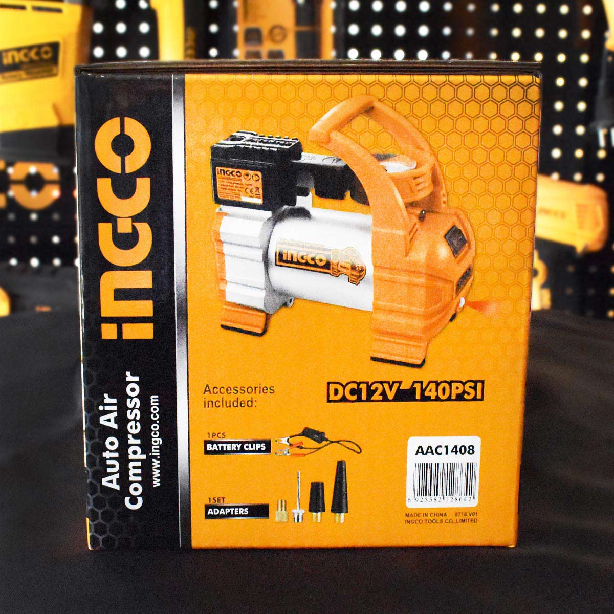 AAC1408 - GONFLEUR AUTO 10BARS INGCO Maroc