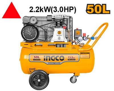INGCO COMPRESSEUR 50L 220-240V~50HZ POWER: 2.2 KW AU MAROC [AC300508]