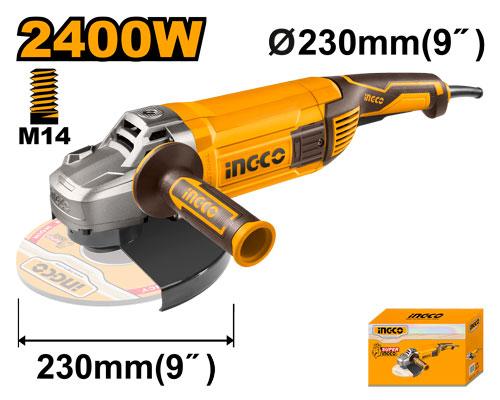 AG24008 - MEULEUSE ANGULAIRE 2400W INGCO Maroc
