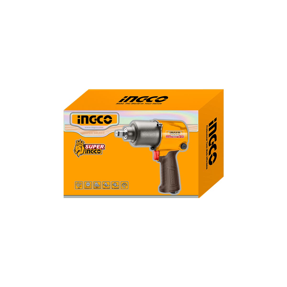 AIW12562 - BOULONNEUSE PNEUMATIQUE 1/2 INGCO Maroc