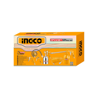 AKT0051 - SET PISTOLETS A PEINTURE 5PCS INGCO Maroc