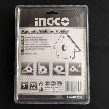 AMWH75051 - SUPPORTS DE SOUDAGE MAGNETIQUE 5'' INGCO Maroc