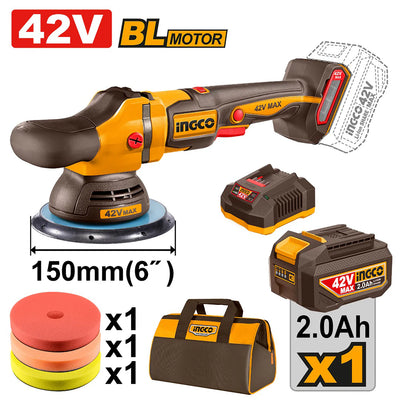 INGCO POLISSEUSE A BATTERIE 42V AU MAROC [APLI42151]