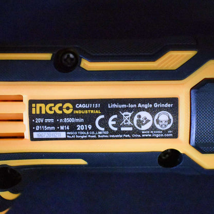 Meuleuse 20V sans batterie/chargeur INGCO | CAGLI1151