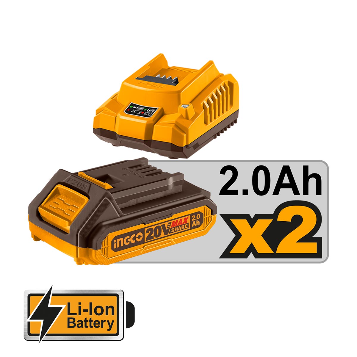 mini tronconneuse a chaine 20v 15cm ingco INGCO | CGSLI20686