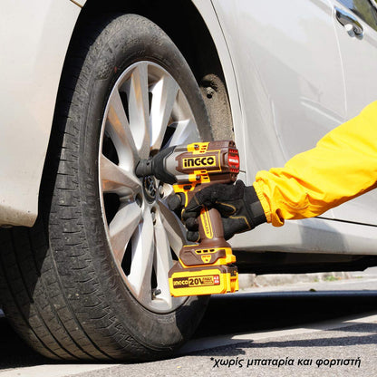 Boulonneuse brushless 1/2 20v 850n.m sans batteries sans chargeur ingco INGCO | CIWLI20851