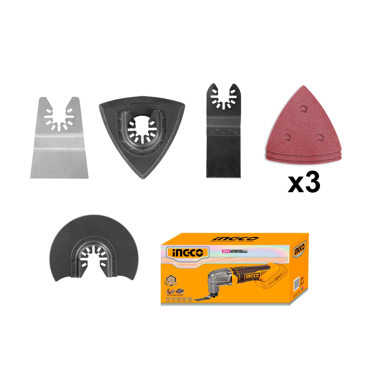 CMLI2022 - OUTIL MULTIFONCTIONS 20V (SANS BATTERIE/SANS CHARG INGCO Maroc