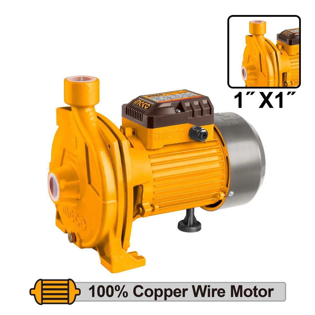 INGCO POMPE CENTRIFUGE 1500W 2HP AU MAROC [CPM15008]