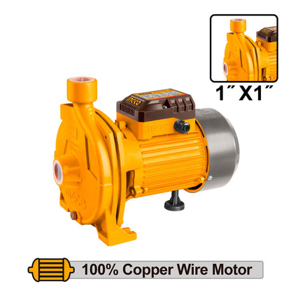 CPM7508 - POMPE CENTRIFUGE 1 HP EAU PROPRE CPM7508 H:30 INGCO Maroc
