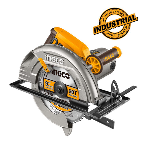 CS2358 - SCIE CIRCULAIRE 235MM 2200W + 1 LAME INGCO Maroc