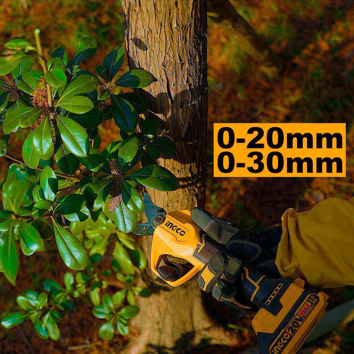 CSSLI203083 - CISAILLE DROITE 20V 1BATTERIE INGCO Maroc