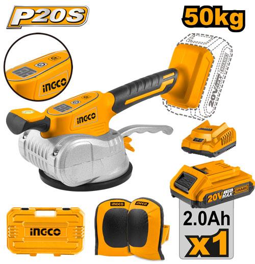 CTVLI20101 - MACHINE VIBRANTE POUR CARRELAGE 20V 1BATTERIE INGCO Maroc