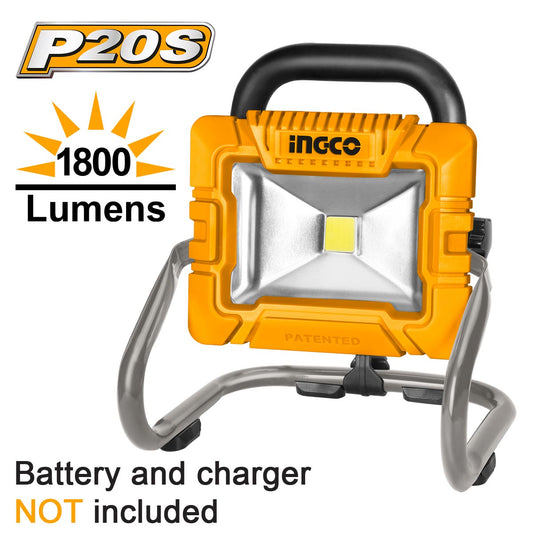 CWLI2025 - PROJECTEUR 20V BATTERIE/CHARGEUR NON INCLUS INGCO Maroc