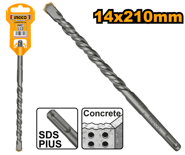 INGCO FORET 14X210MM,SDS PLUS DBH1211402 AU MAROC