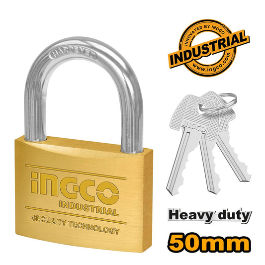DBPL0502 - CADENAS EN LAITON ROBUSTE 50MM 270G INGCO Maroc