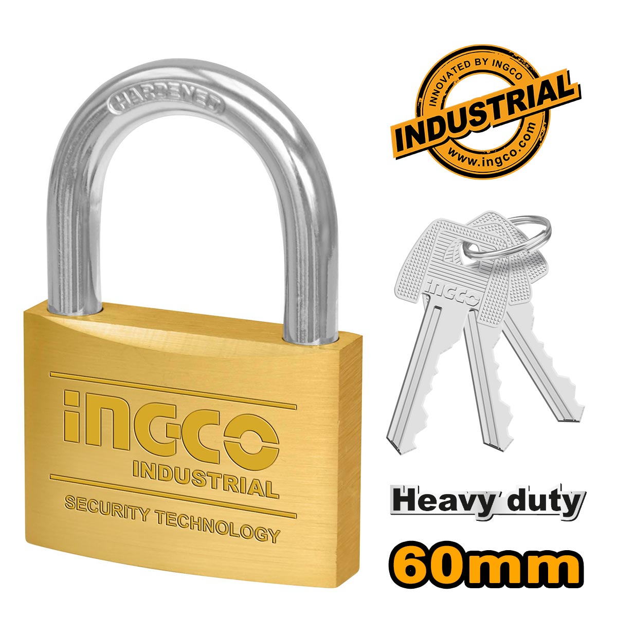 DBPL0602 - CADENAS 60MM HEAVY DUTY INGCO Maroc