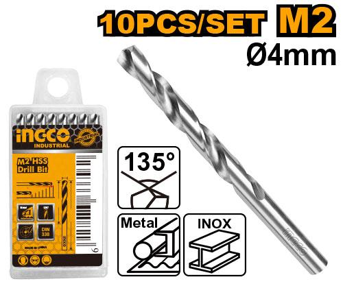 DBT1110401 - FORET 4.0MM HSS M2 INGCO Maroc