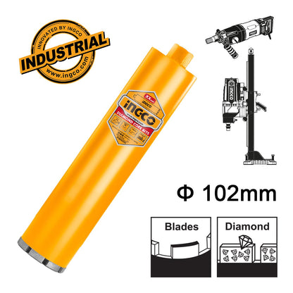 DCB581028 - FORET DIAMANT D:102MM L:450MM INGCO Maroc