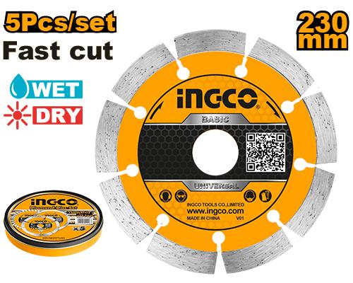 DMD012302M - DISQUE DIAMAND 230MM INGCO Maroc