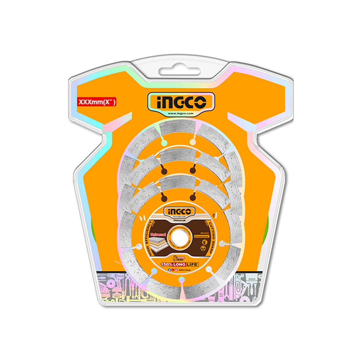INGCO JEU DE 3 DISQUE DIAMANT 230X22,2MM AU MAROC
