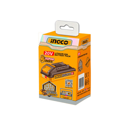 BATTERIE 20V 2,0A INGCO | FBLI2001