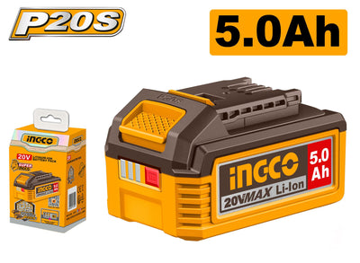 INGCO BATTERIE 20V 5,0A AU MAROC [FBLI20031]
