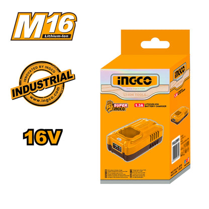 FCLI1613 - Batterie lithium-ion 16 V série M16 1,3 A FCLI1613 ING-CT INGCO Maroc