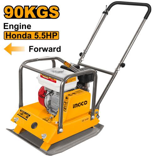 GCP100-1 - PLAQUE DE COMPACTAGE 90KGS 4,0KW MOTEUR HONDA INGCO Maroc