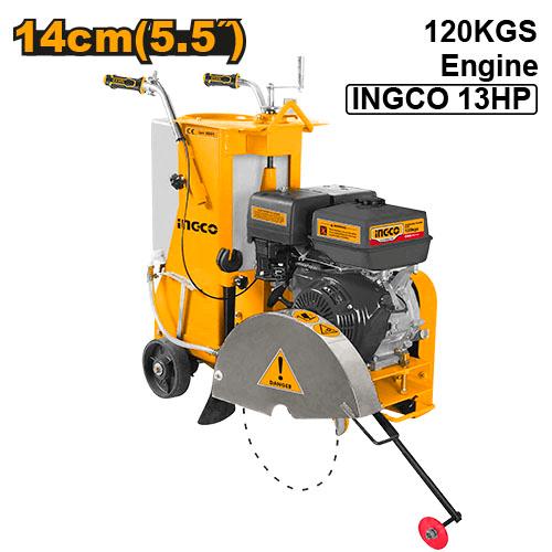 GSF16-2 - DECOUPEUSE A SOL MOTEUR 13HP 120KG INGCO Maroc