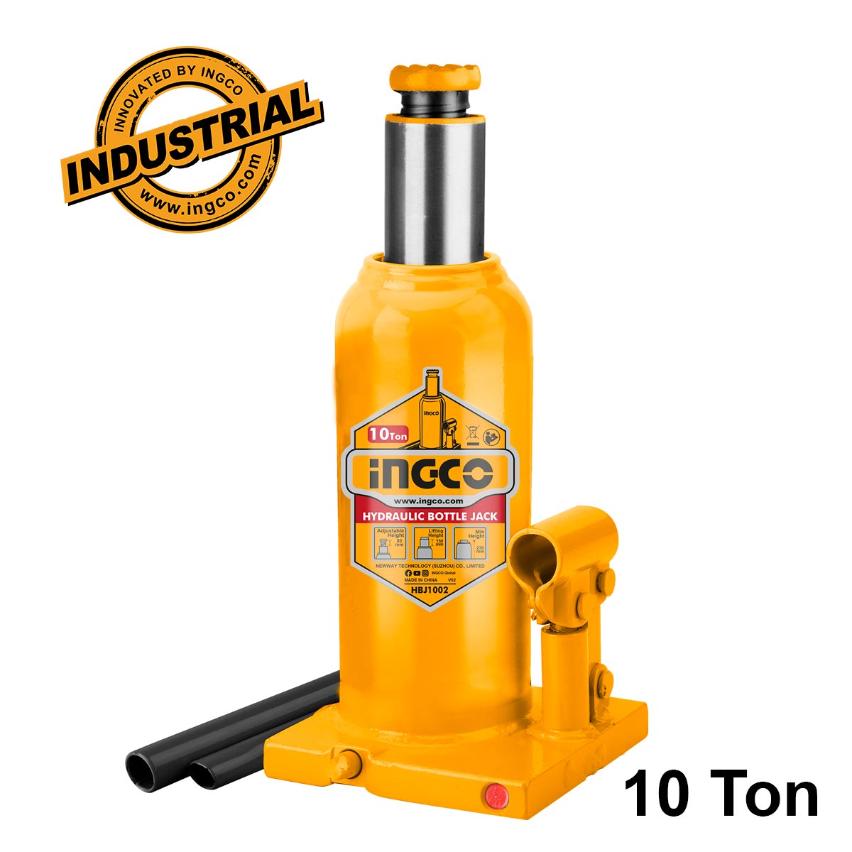 HBJ1002 - CRIC BOUTEILLE HYDRAULIQUE 10 TONNES INGCO Maroc