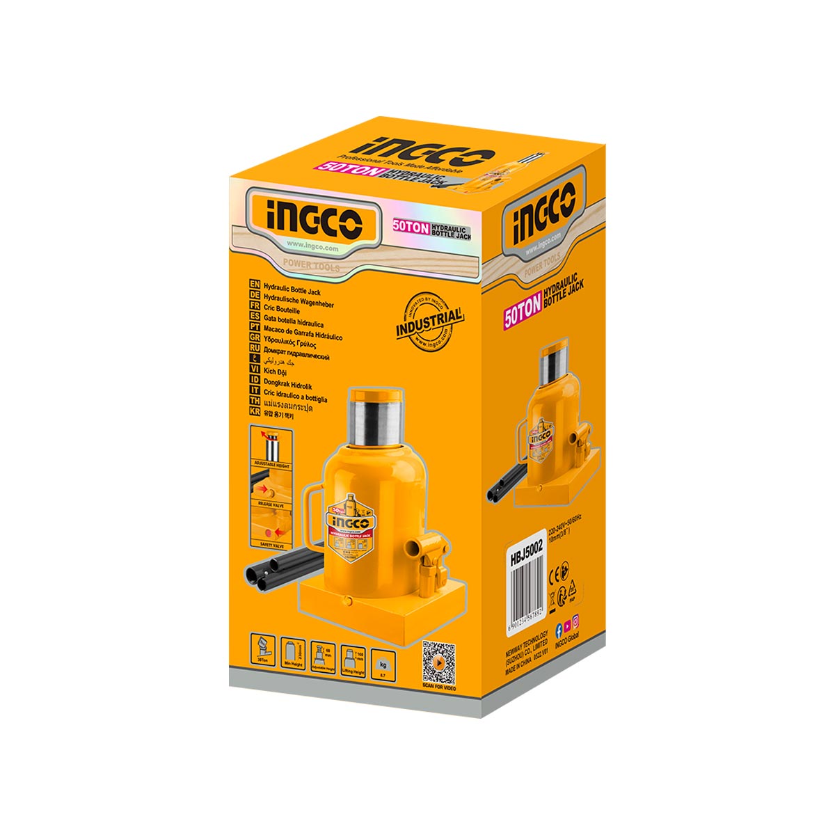 HBJ5002 - CRIC BOUTEILLE 50 TONNES INGCO Maroc