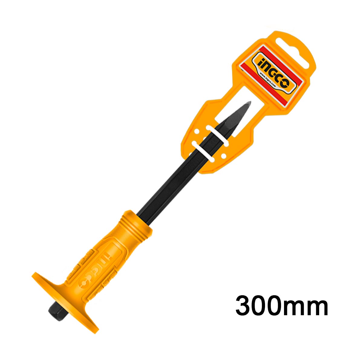 HCC0841218 - BURIN POINTU TETE:4MM LR:300MM SS INGCO Maroc