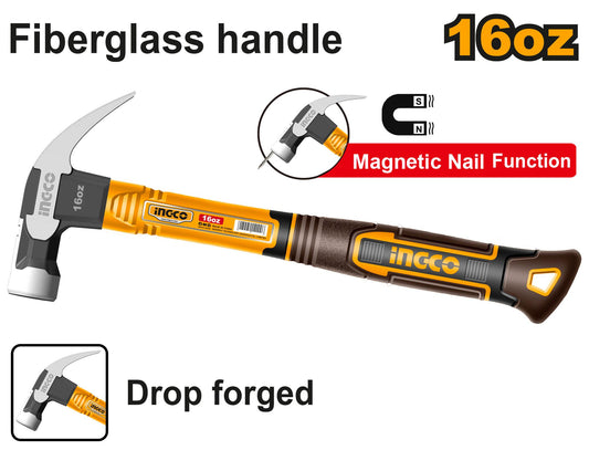 HCH81016 - MARTEAU DE MENUISIER 450G TÊTE FORGEE INGCO Maroc