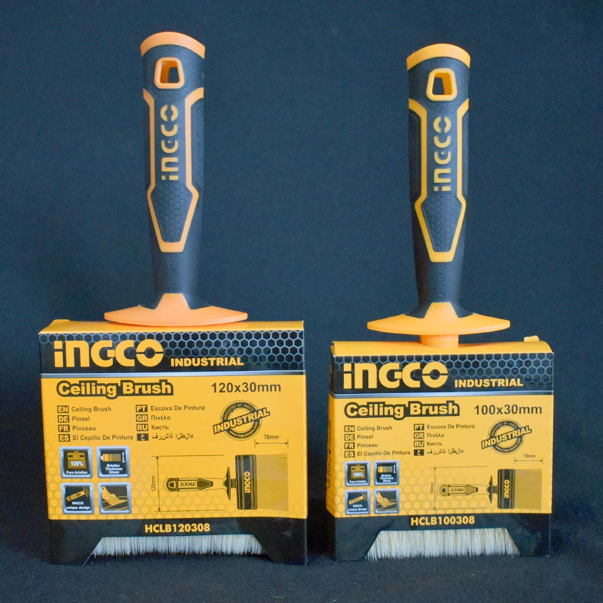 HCLB120308 - PINCEAU LR DES POILS: 120MM INGCO Maroc