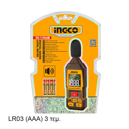 HETSL031 - SONOMÈTRE NUMÉRIQUE 30-130DB INGCO INGCO Maroc