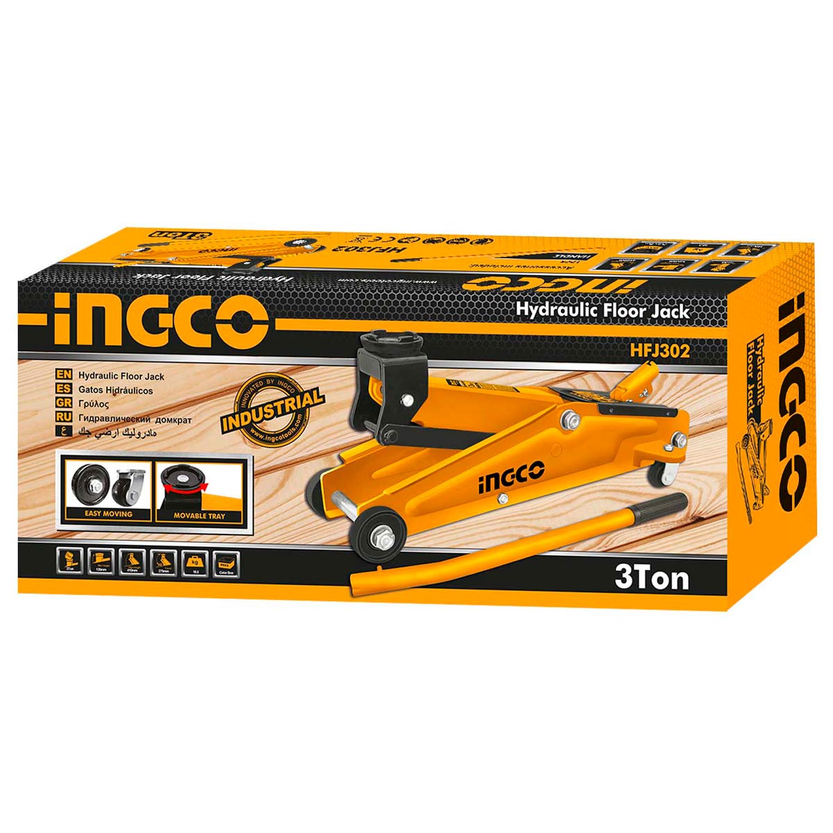 HFJ302 - CRIC ROULEUR 3 TONNES INGCO Maroc