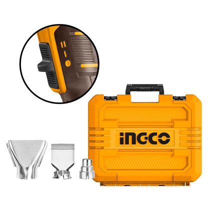 Décapeur thermique 20V+1Batt4Ah+3accessoires INGCO | HGLI20025