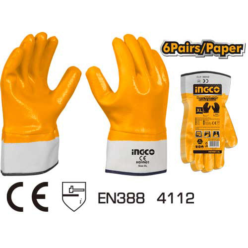 Gants en nitrile XL INGCO | HGVN01