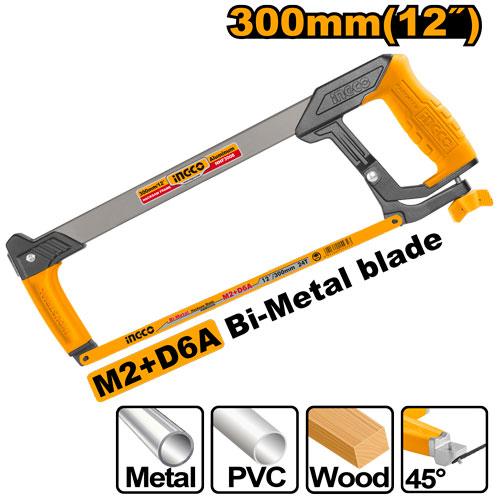 HHF3008 - SCIE A METAUX PROFESSIONNELLE 300 MM INGCO Maroc