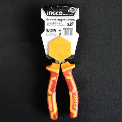 Pince à bec long isolée outil à main 1000V HILNP28208 AU MAROC