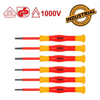 set de 6 tournevis de precision ingco INGCO | HKIPSD0601