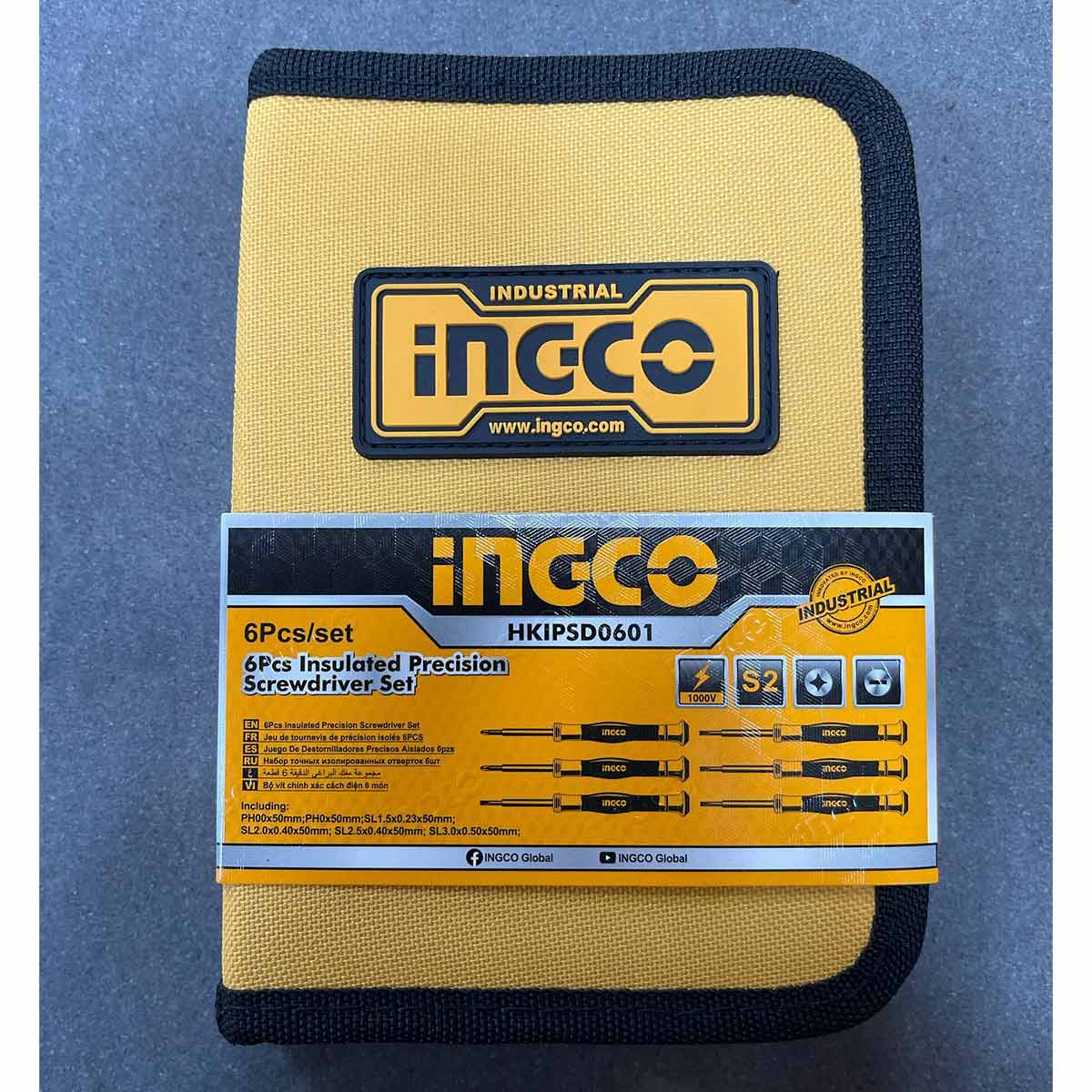 set de 6 tournevis de precision ingco INGCO | HKIPSD0601